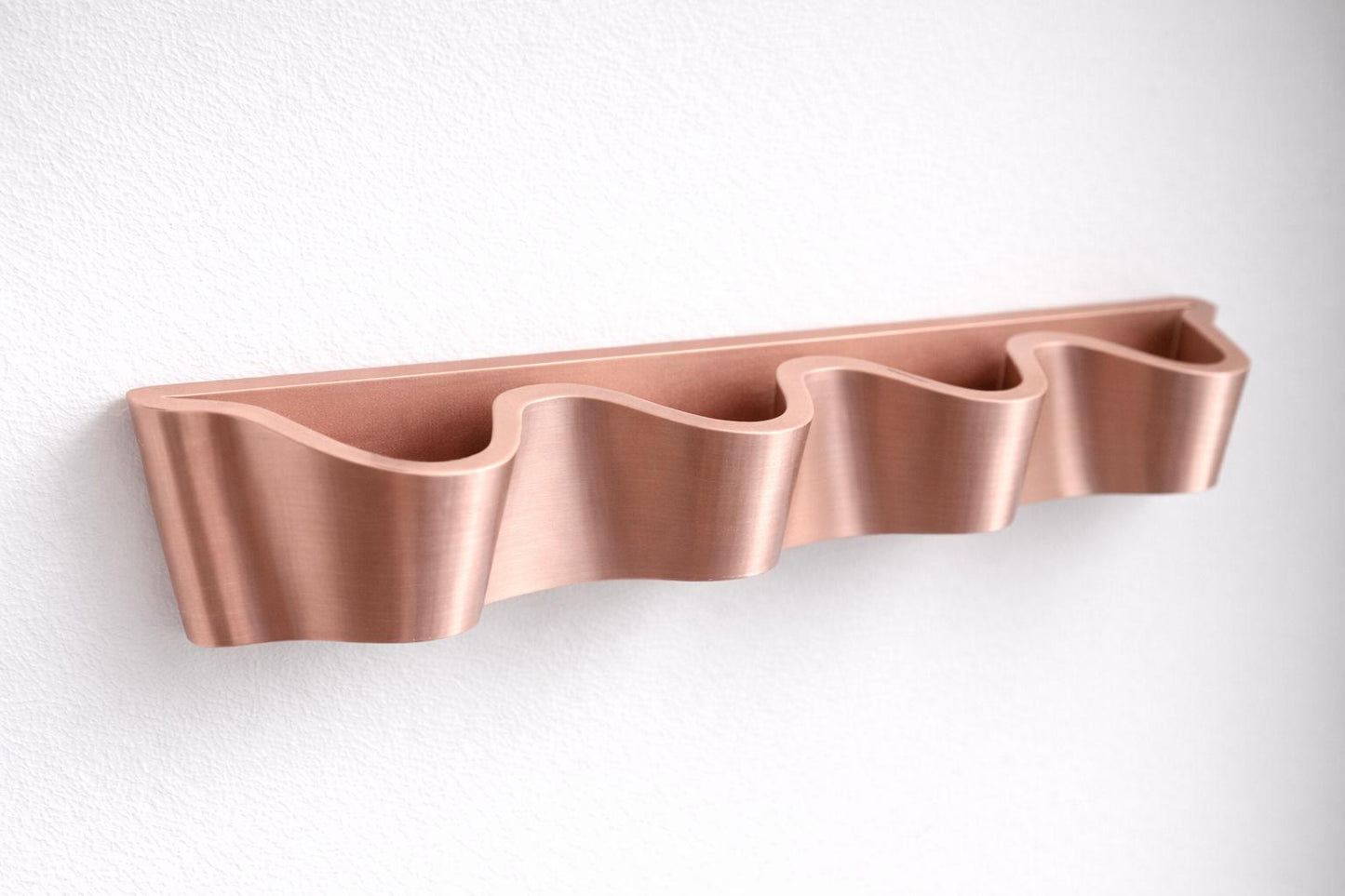 Wave Wall-Mounted Sunglasses Holder – Modern Organiser for Glasses, Entryway or Bedroom Decor