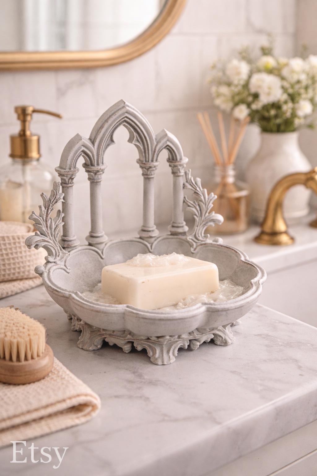 Gothic decorative bowl dish - Catch all bowl