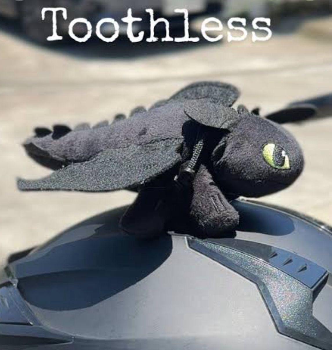 Toothless Car or helmet accessory, HTTYD gift for movie fan.