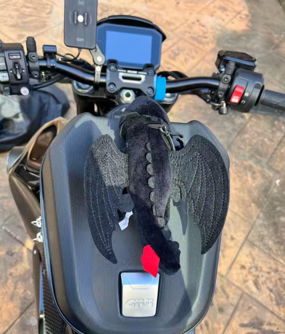 Toothless Car or helmet accessory, HTTYD gift for movie fan.