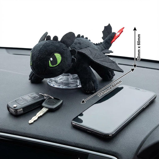 Toothless Car or helmet accessory, HTTYD gift for movie fan.