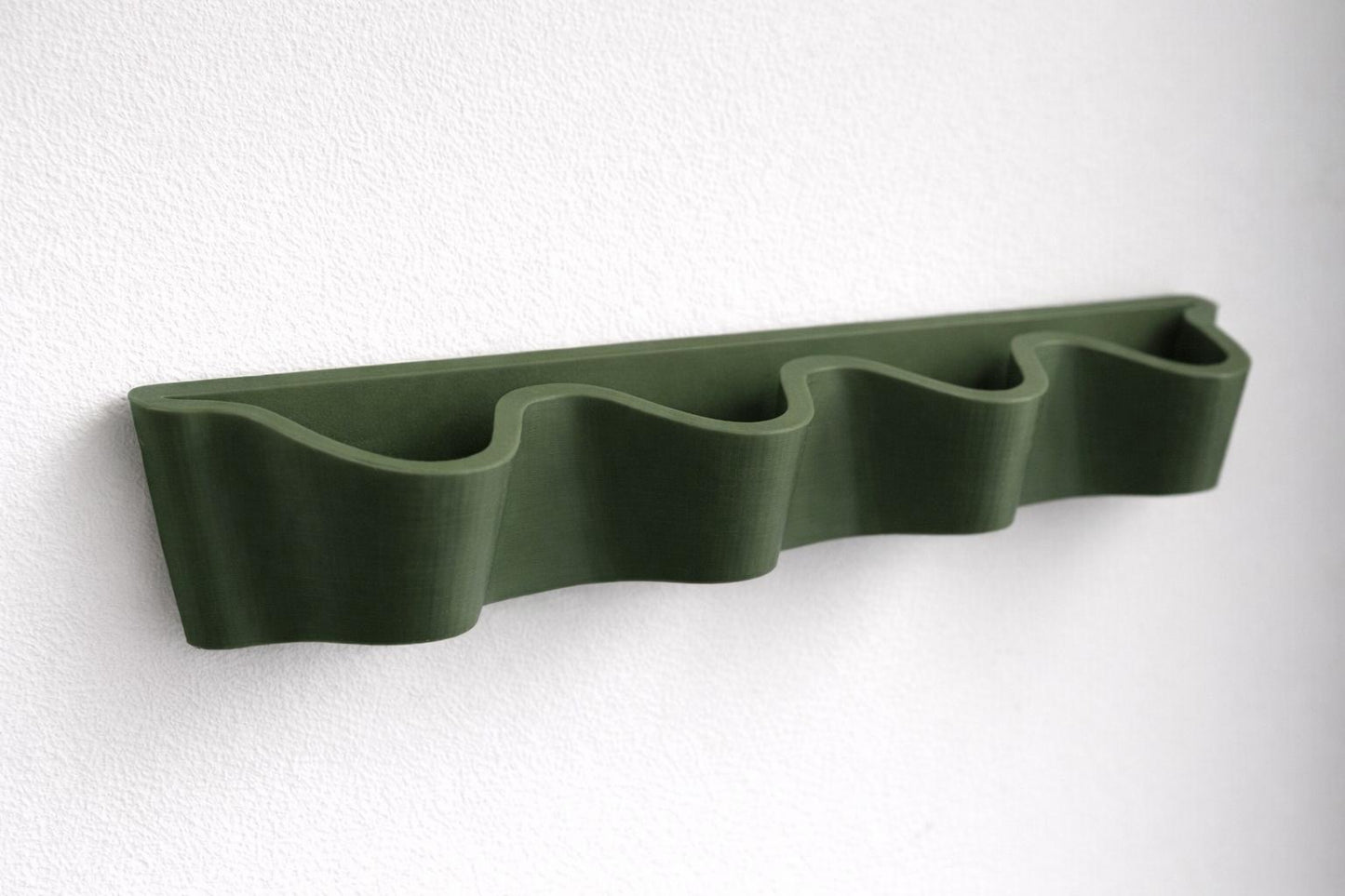 Wave Wall-Mounted Sunglasses Holder – Modern Organiser for Glasses, Entryway or Bedroom Decor