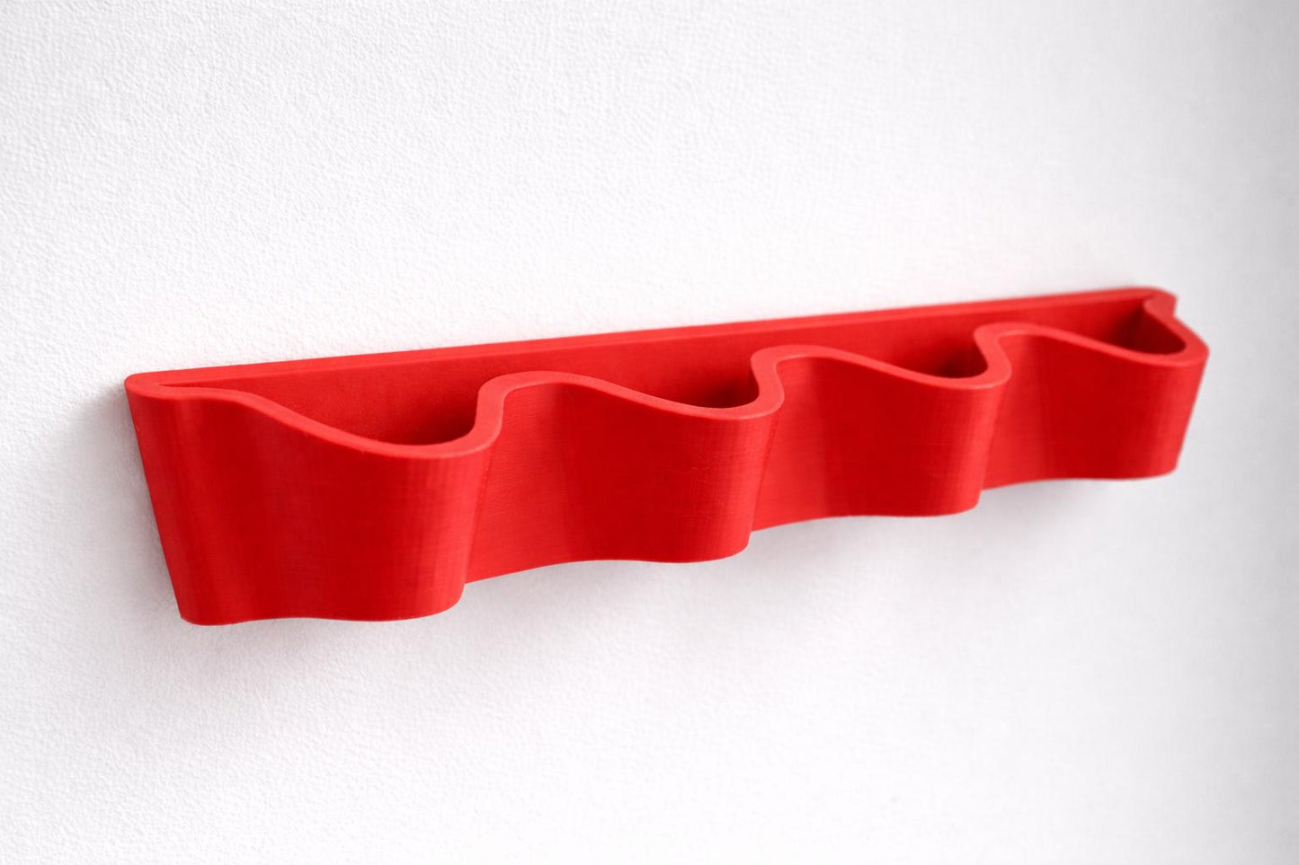 Wave Wall-Mounted Sunglasses Holder – Modern Organiser for Glasses, Entryway or Bedroom Decor