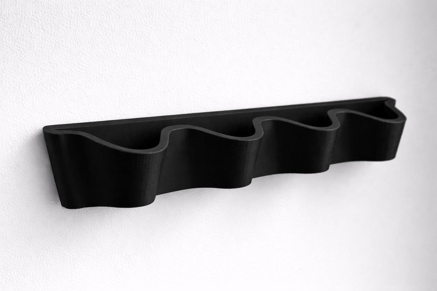Wave Wall-Mounted Sunglasses Holder – Modern Organiser for Glasses, Entryway or Bedroom Decor