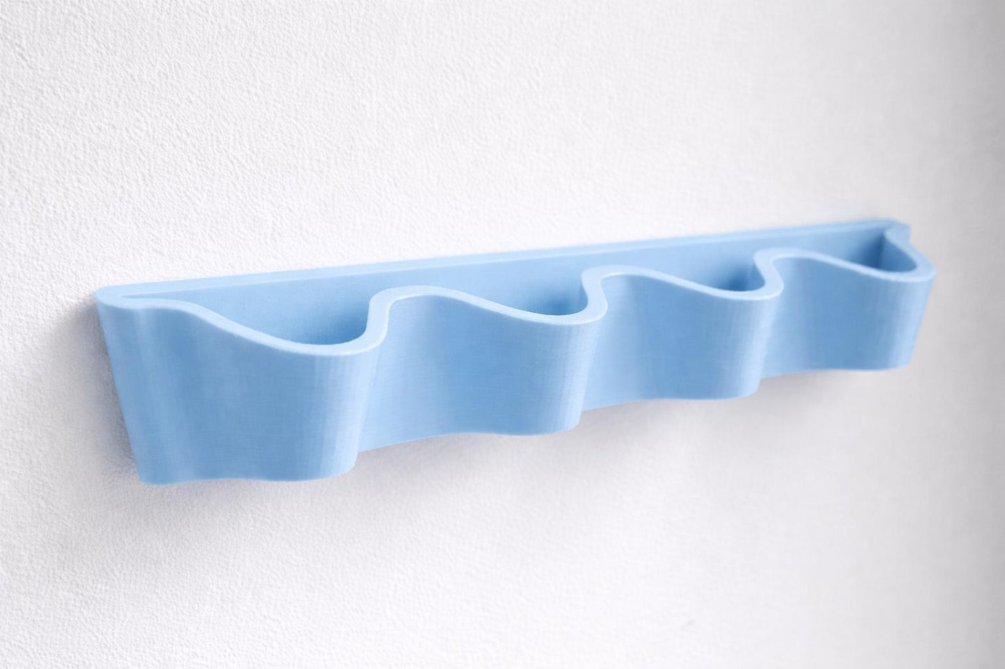 Wave Wall-Mounted Sunglasses Holder – Modern Organiser for Glasses, Entryway or Bedroom Decor