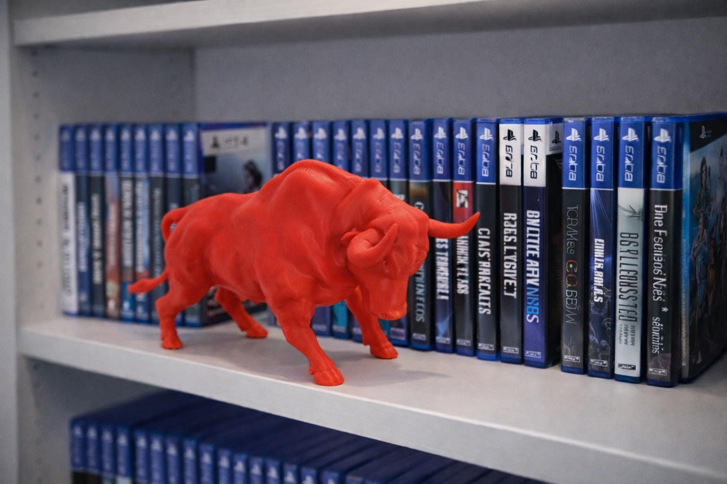 3D Printed Red Bull Ornament | Funky Desk Decor - Fathers day gift