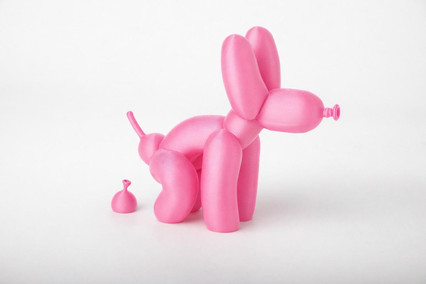 Modern PLA Balloon Dog Sculpture – Pop Art Shelf Decor