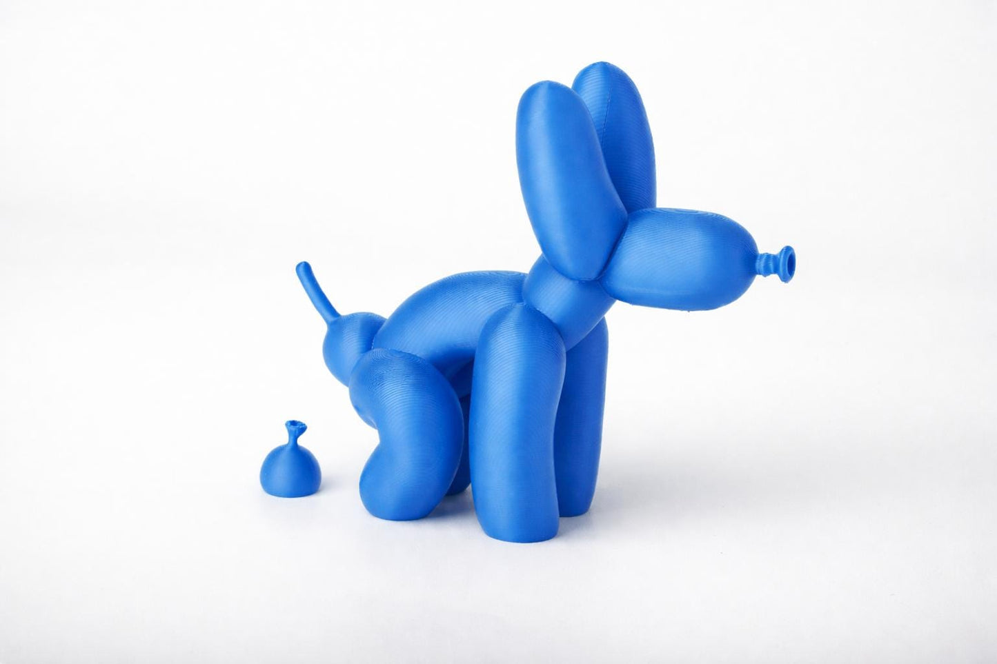 Modern PLA Balloon Dog Sculpture – Pop Art Shelf Decor