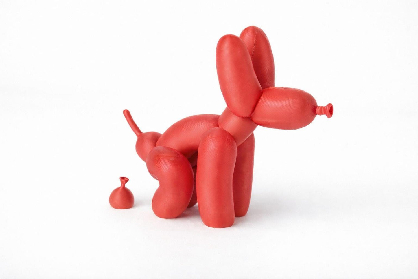 Modern PLA Balloon Dog Sculpture – Pop Art Shelf Decor