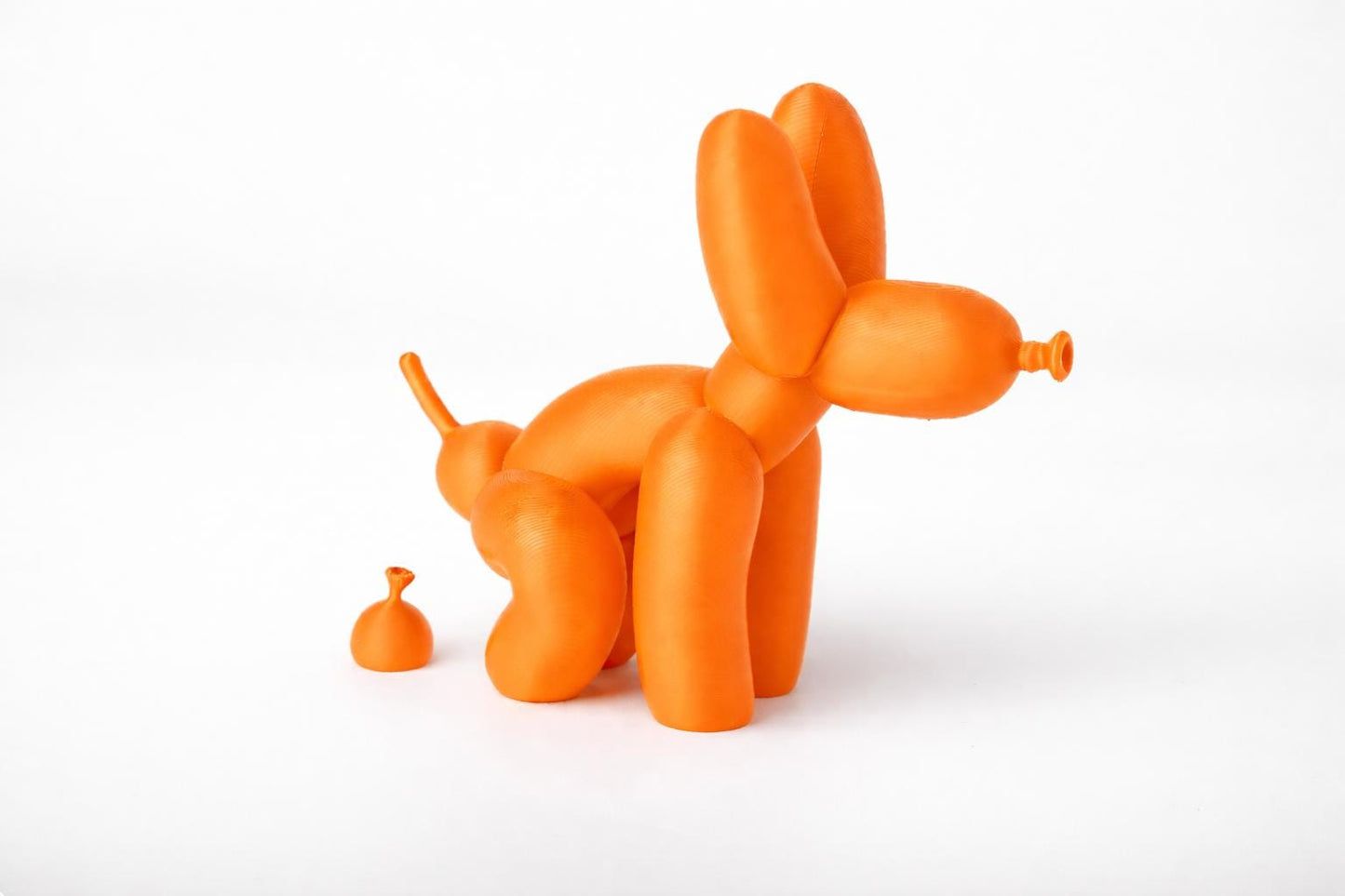 Modern PLA Balloon Dog Sculpture – Pop Art Shelf Decor