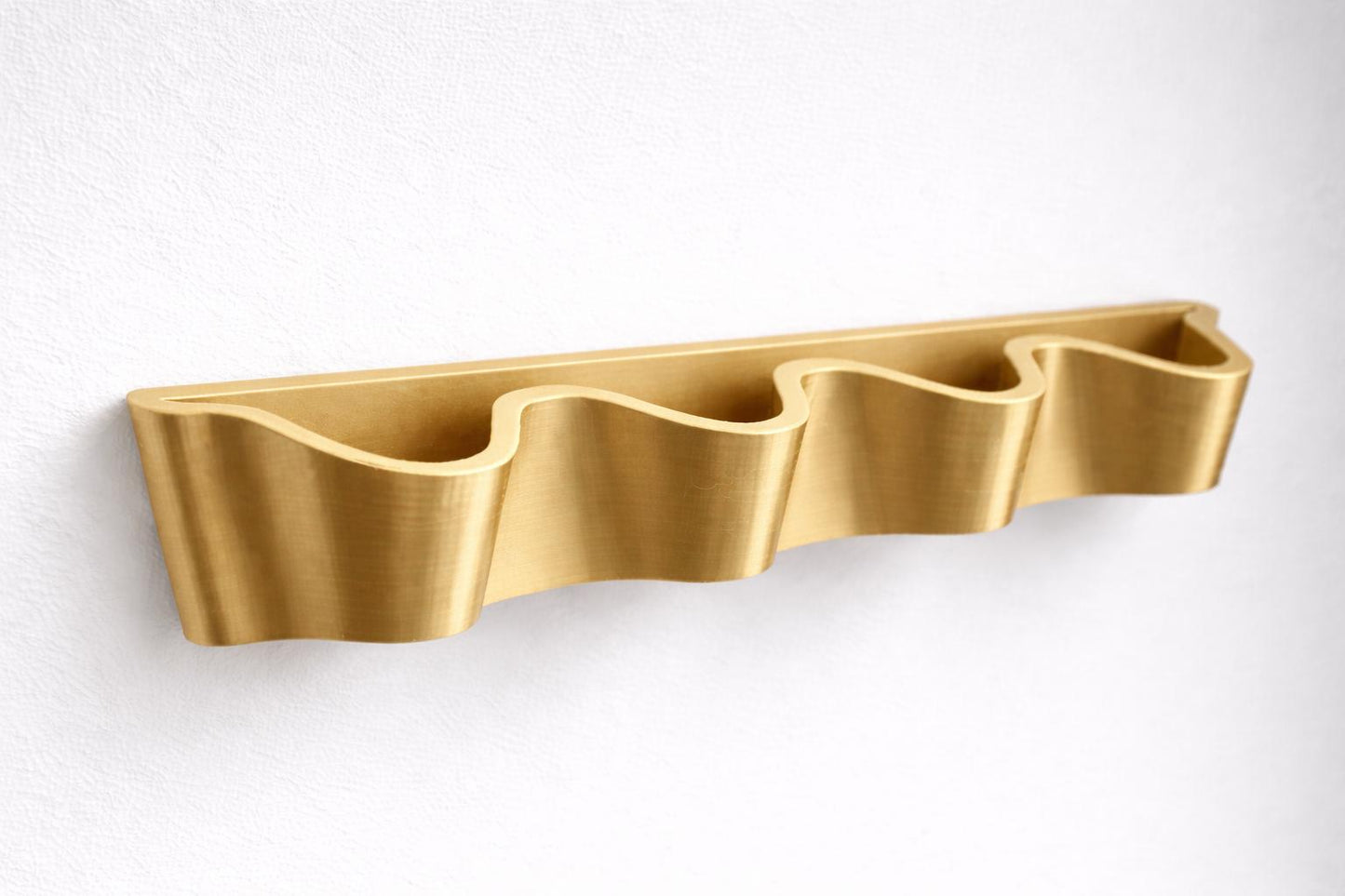 Wave Wall-Mounted Sunglasses Holder – Modern Organiser for Glasses, Entryway or Bedroom Decor