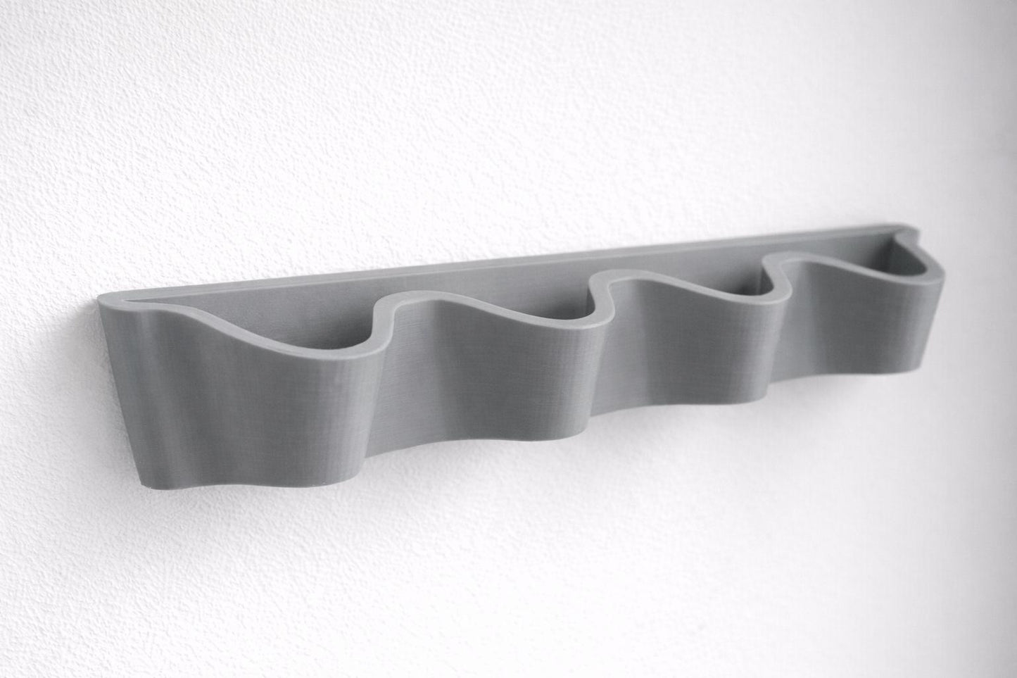Wave Wall-Mounted Sunglasses Holder – Modern Organiser for Glasses, Entryway or Bedroom Decor