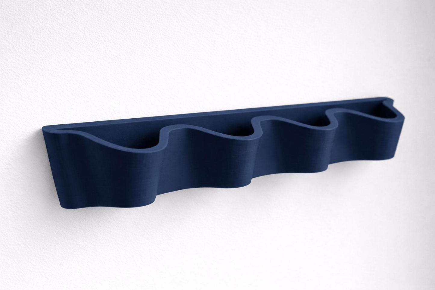 Wave Wall-Mounted Sunglasses Holder – Modern Organiser for Glasses, Entryway or Bedroom Decor