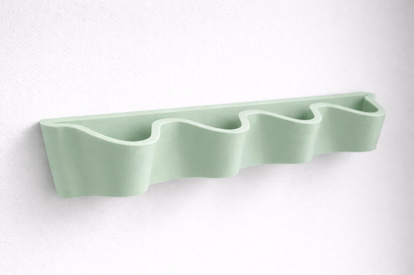 Wave Wall-Mounted Sunglasses Holder – Modern Organiser for Glasses, Entryway or Bedroom Decor