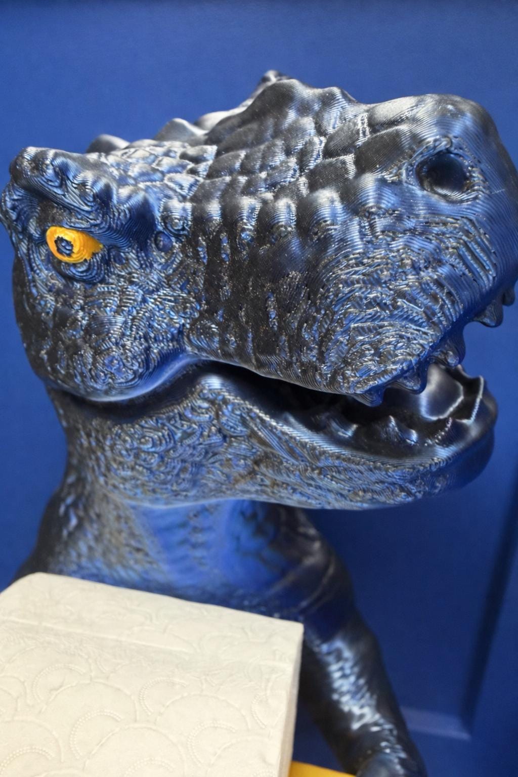 3D Printed T-Rex Toilet Roll Holder – Dinosaur Bathroom Decor