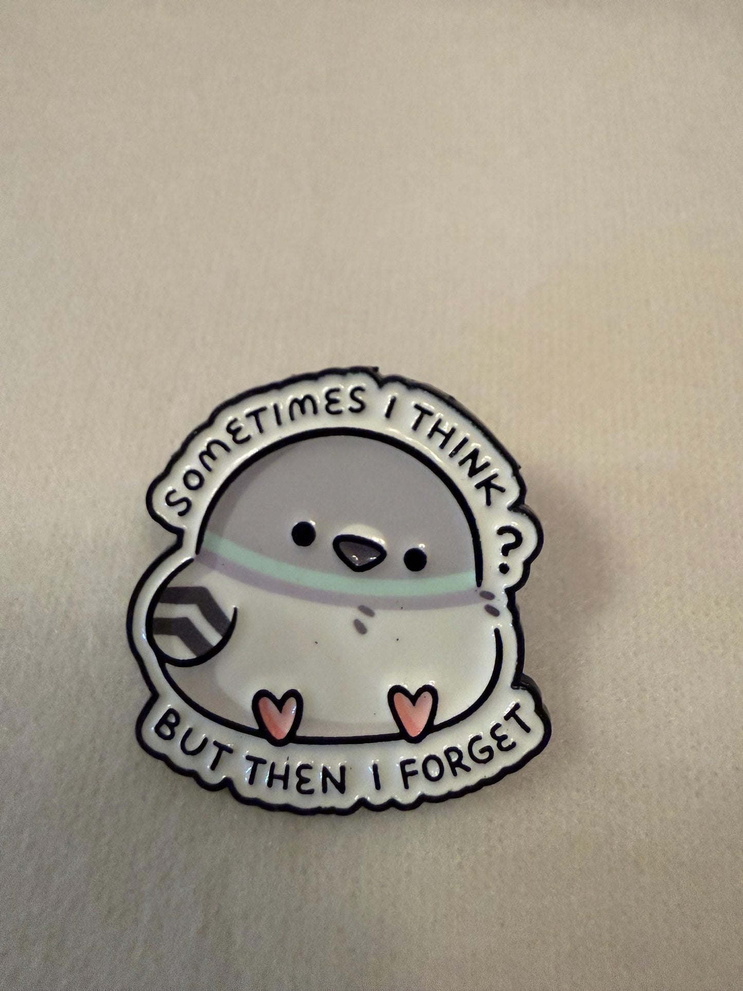 Forgetful Enamel Pin Badge – Sarcastic Fun