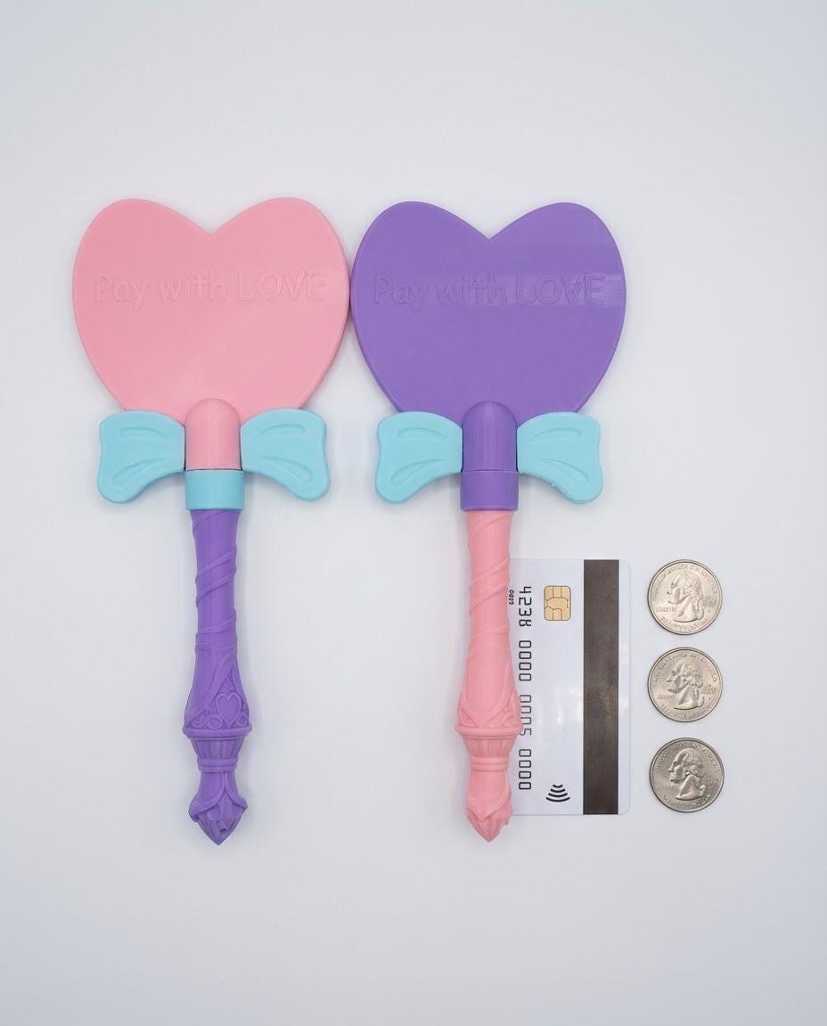 Fairy Tap to Pay Wand | Contactless Card Holder, Novelty Magic Stick