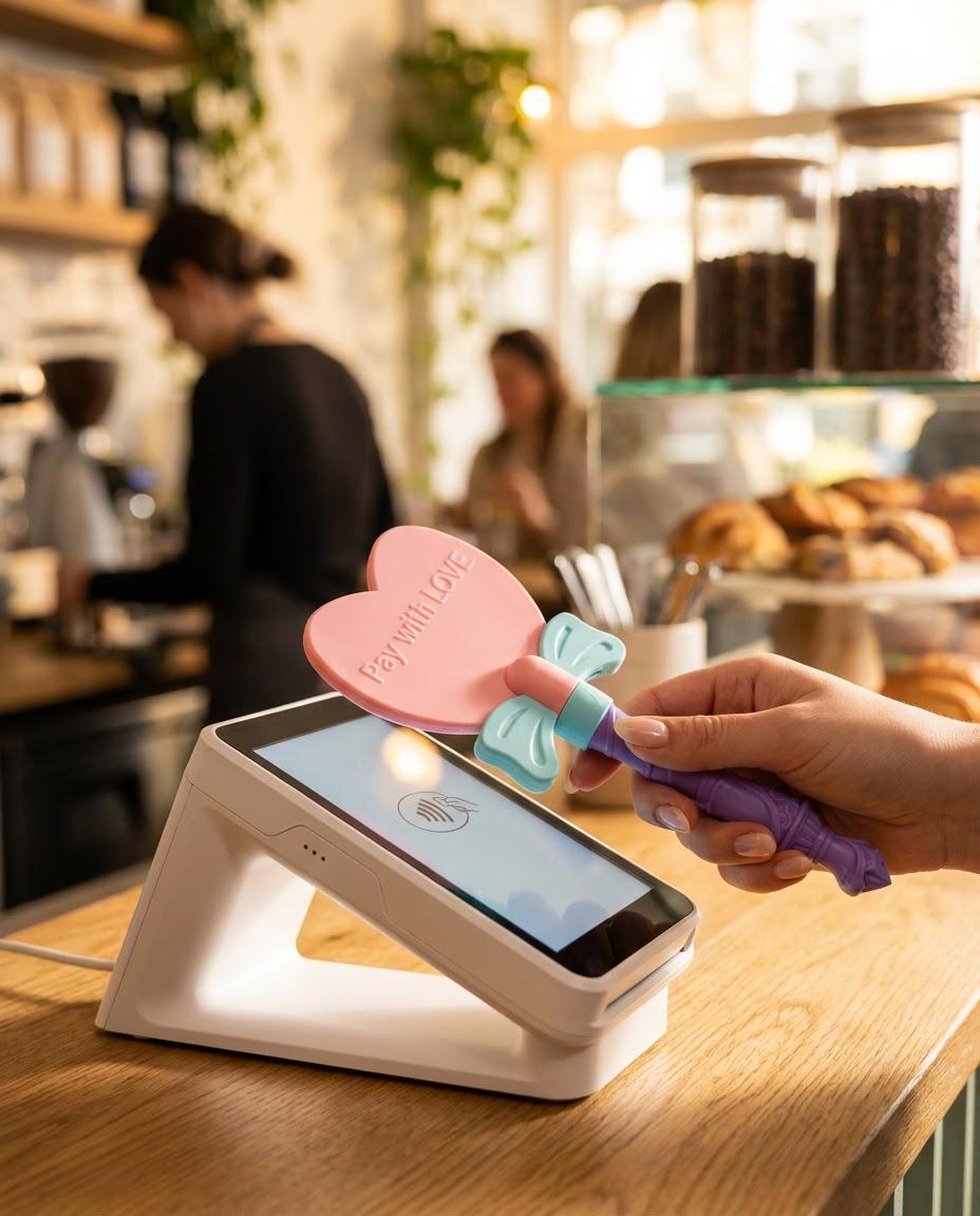 Fairy Tap to Pay Wand | Contactless Card Holder, Novelty Magic Stick