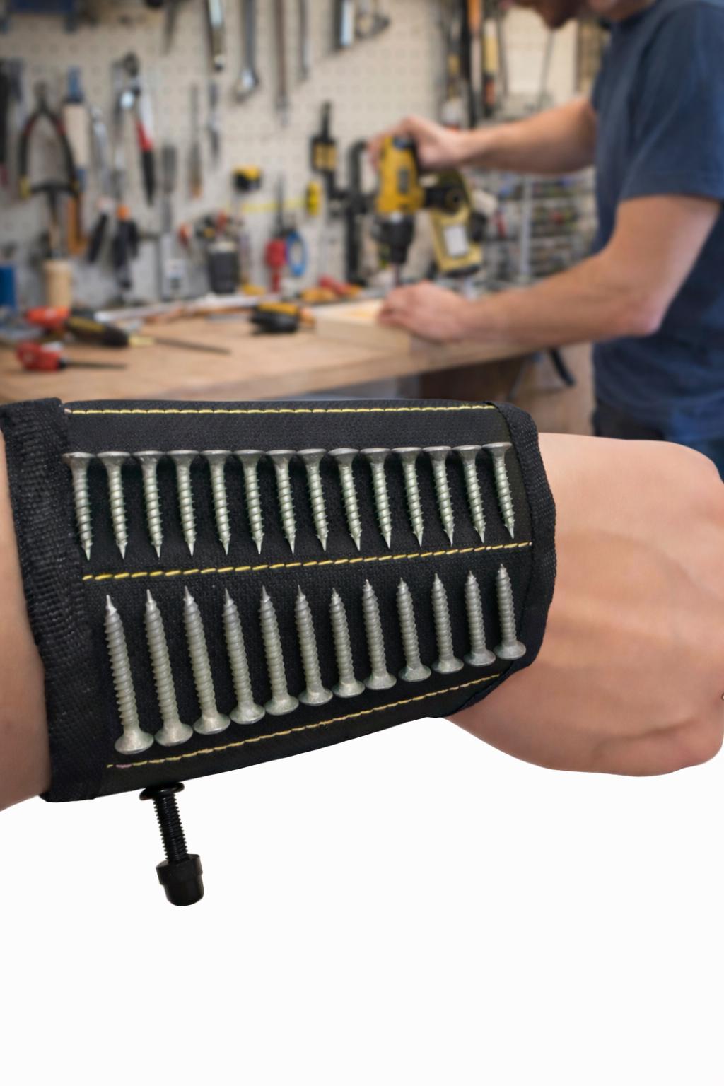 Magnetic Tool Wristband – Hands-Free DIY Gift for Dad