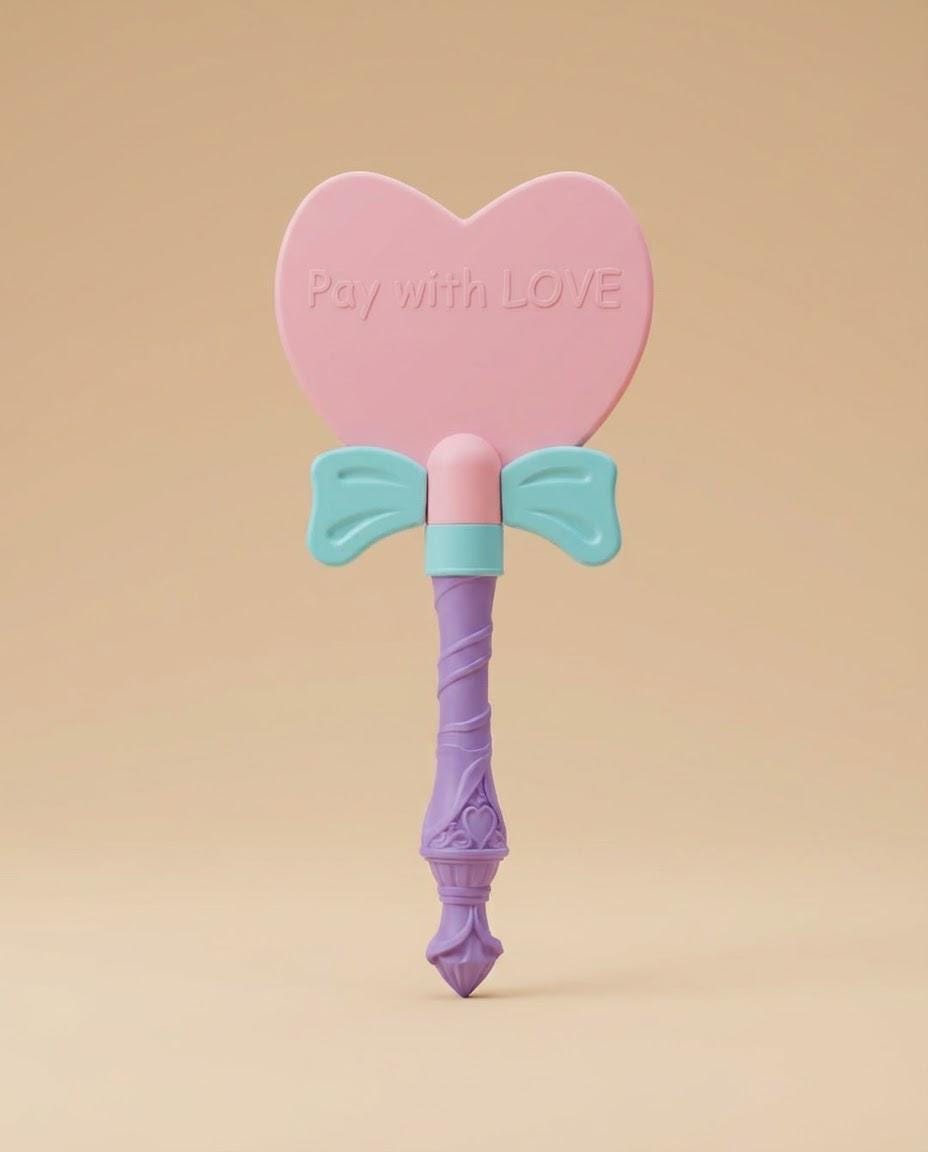 Fairy Tap to Pay Wand | Contactless Card Holder, Novelty Magic Stick
