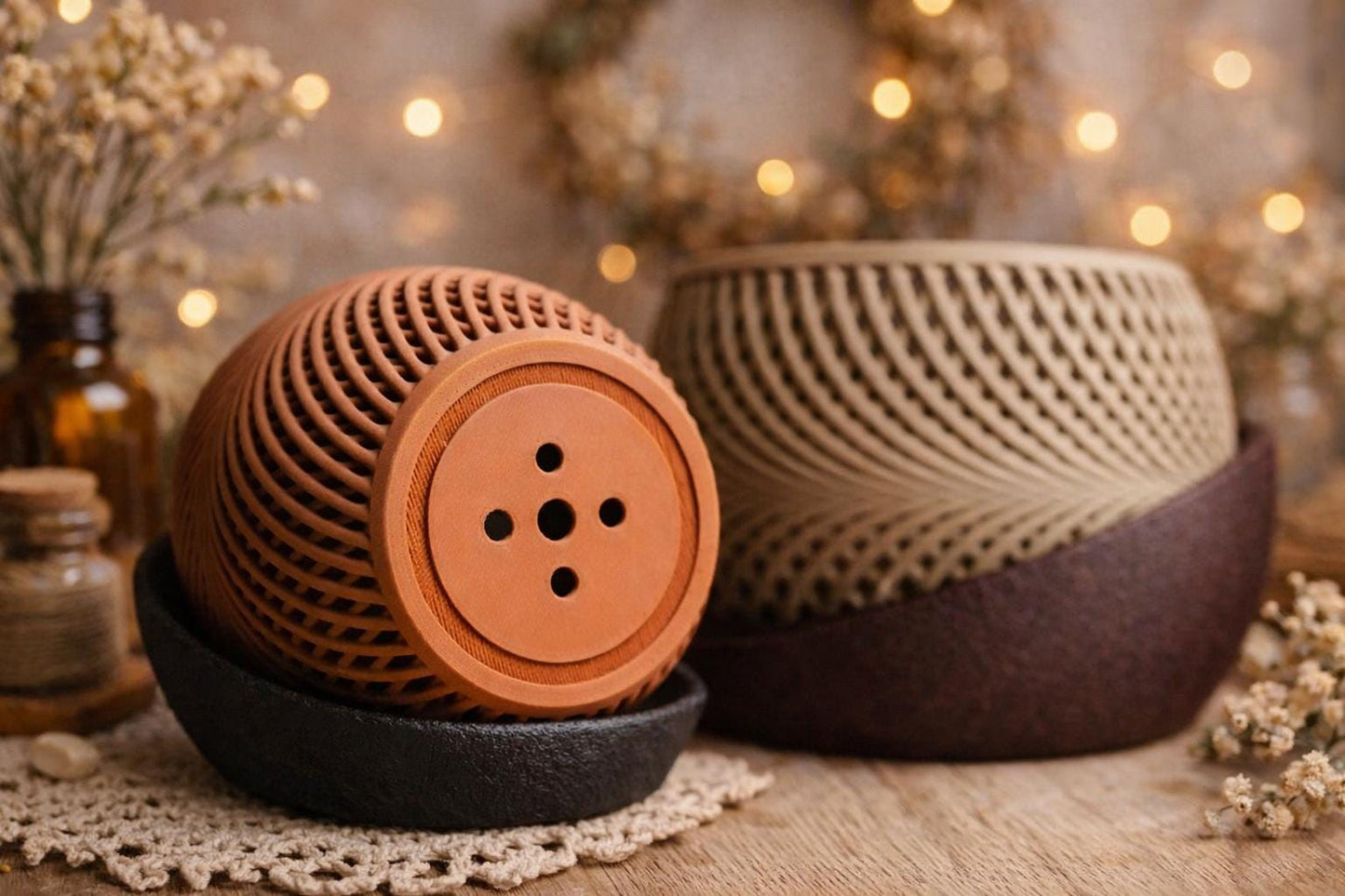 Modern minimalist planter pot 3d printed