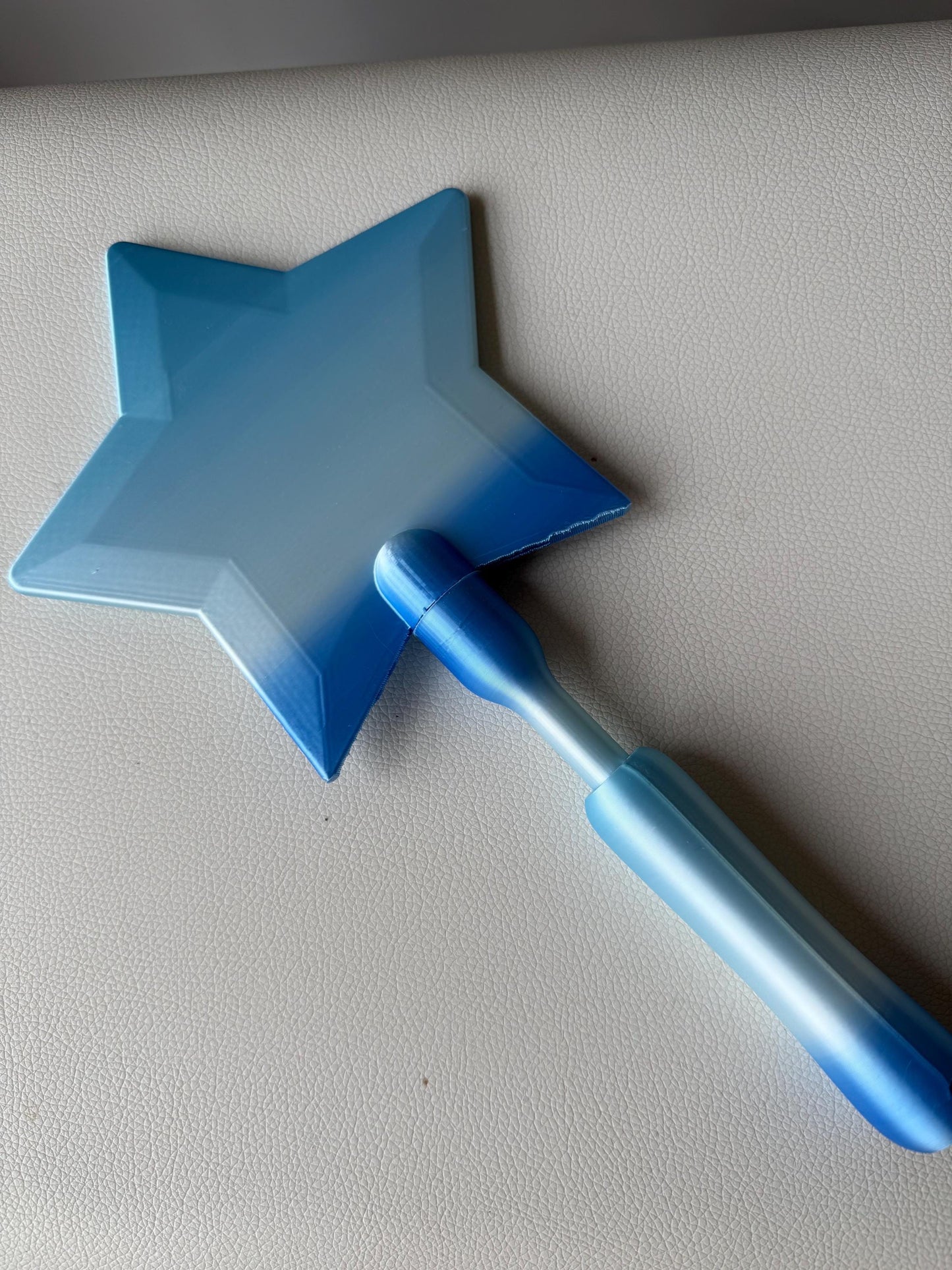 Frozen Inspired Magic Payment Tap Wand, Icy Blue Ombre Star Prop