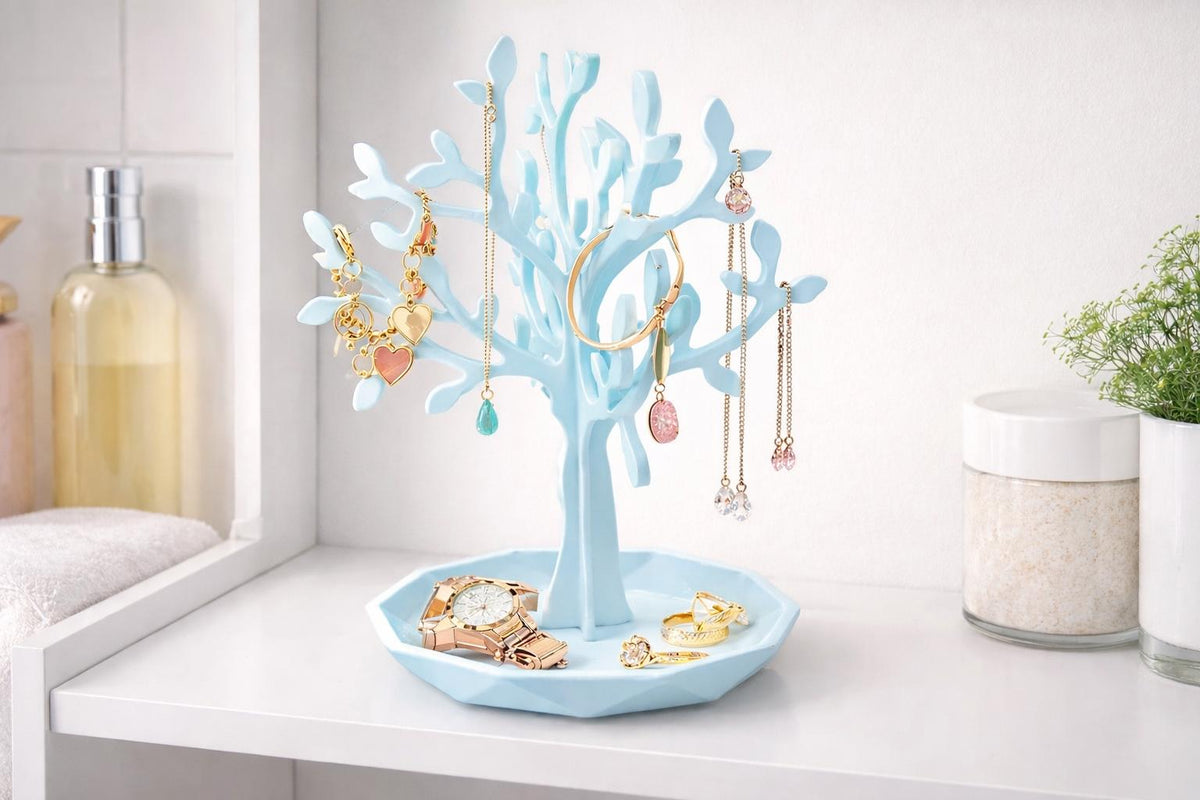 Jewellery tree - functional and pretty Jewellery organiser