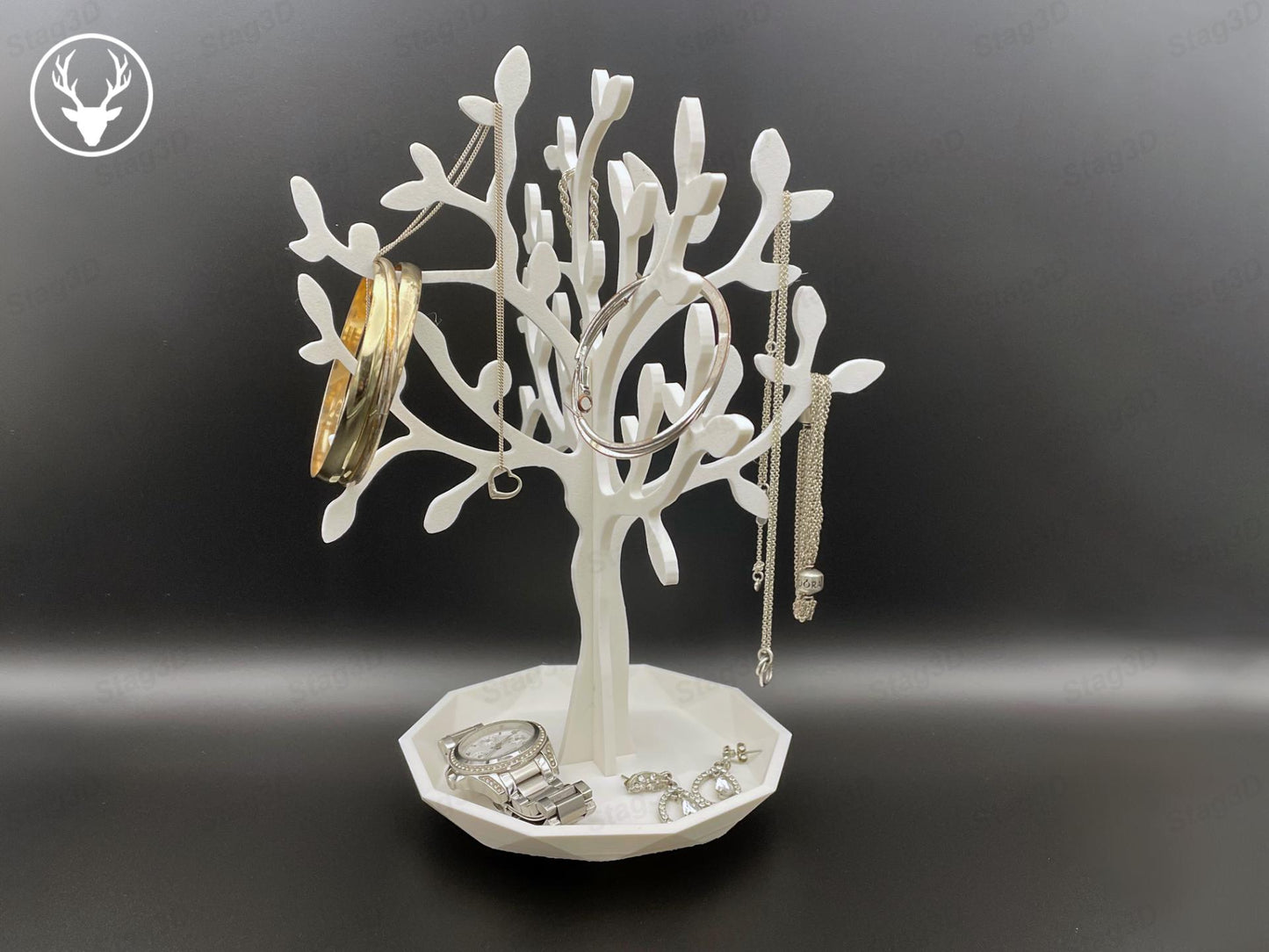 Jewellery tree - functional and pretty Jewellery organiser