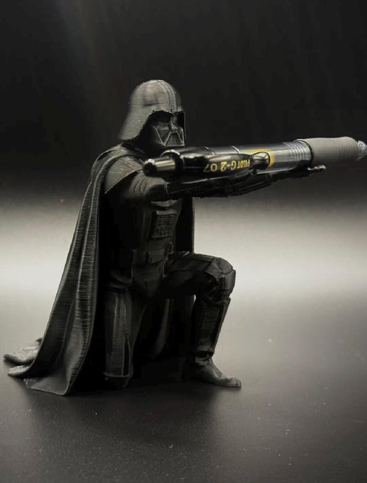 Death Vader pen holder, office desk tidy. Father’s Day gift.