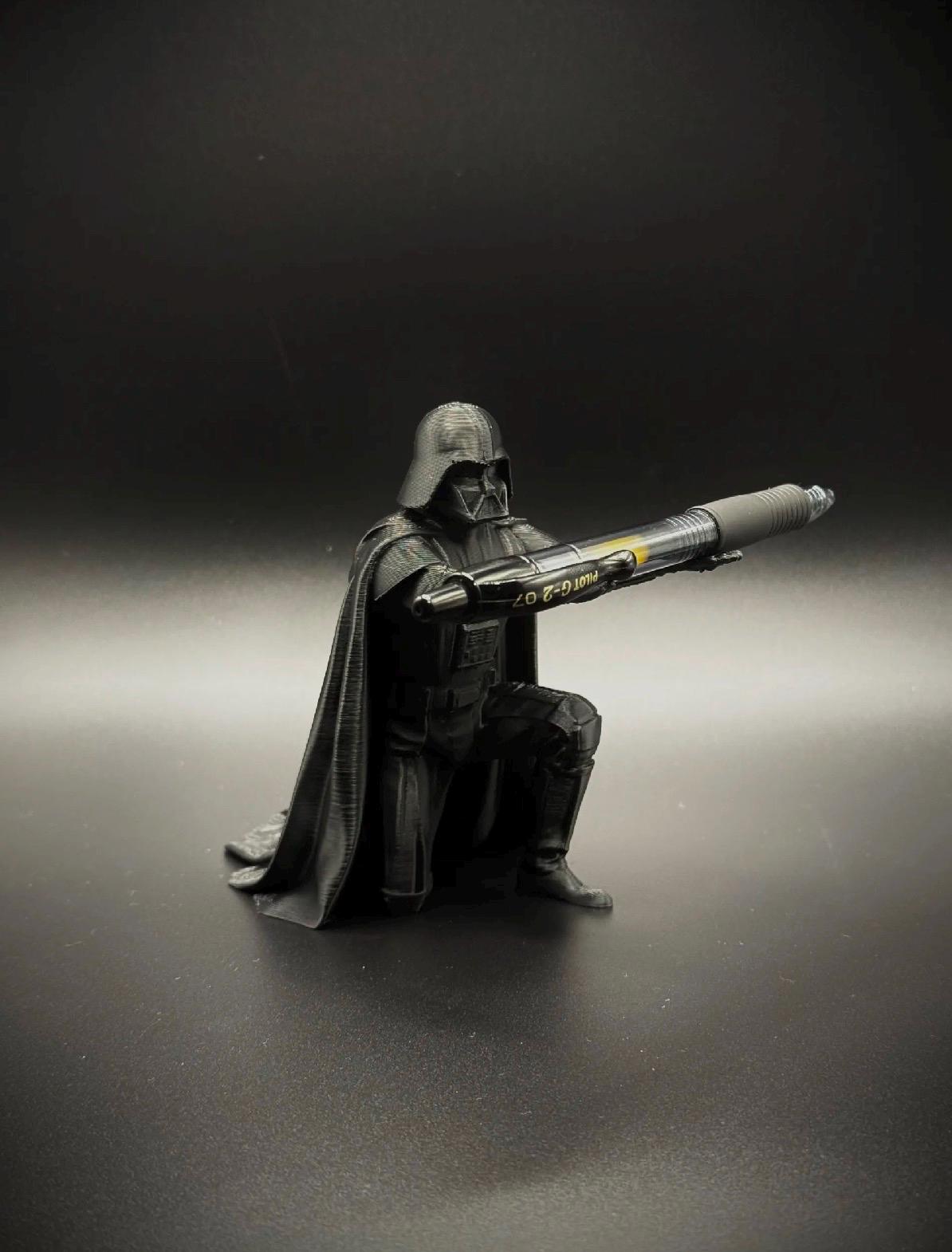 Death Vader pen holder, office desk tidy. Father’s Day gift.