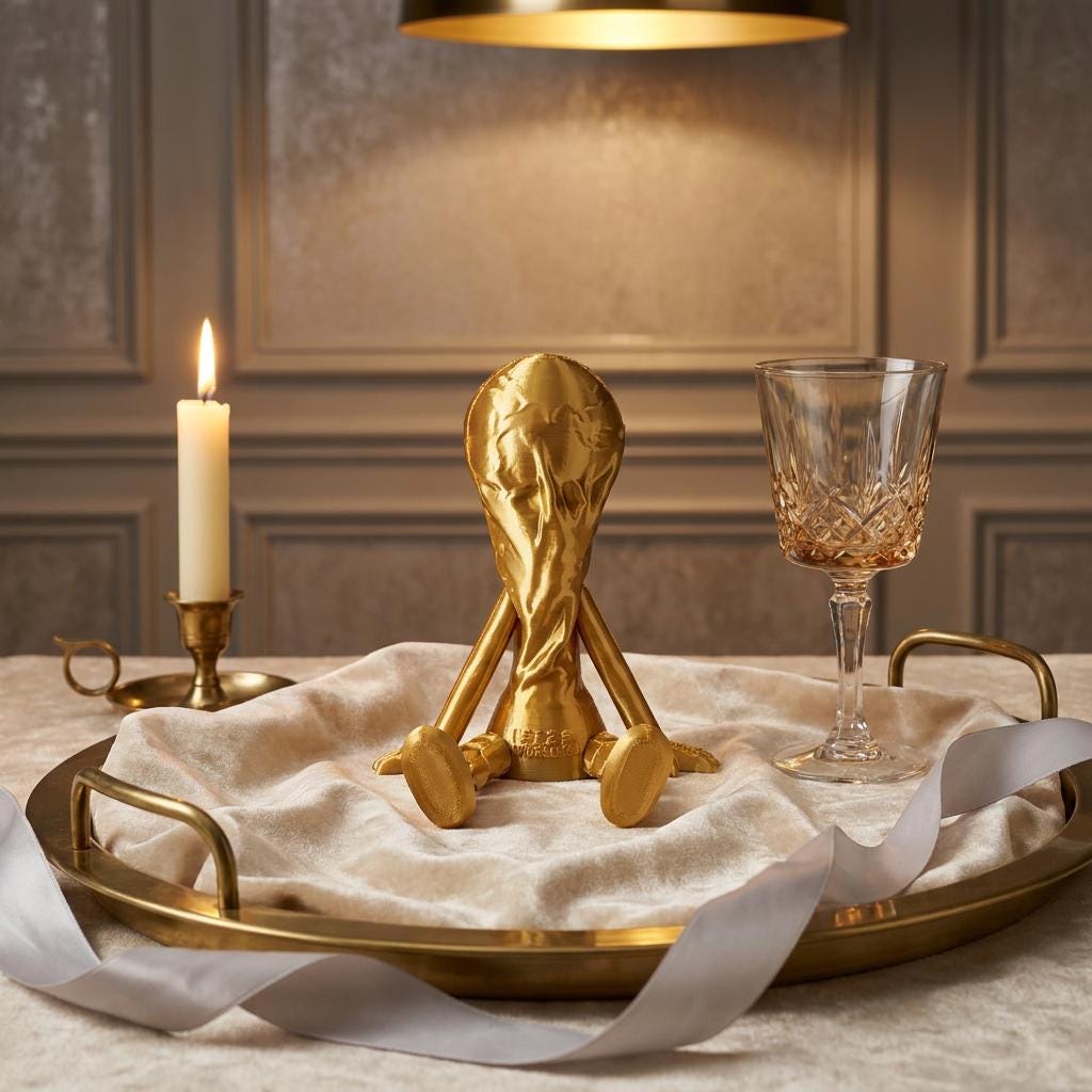 World Cup 2026 shelf sitter ornament decor