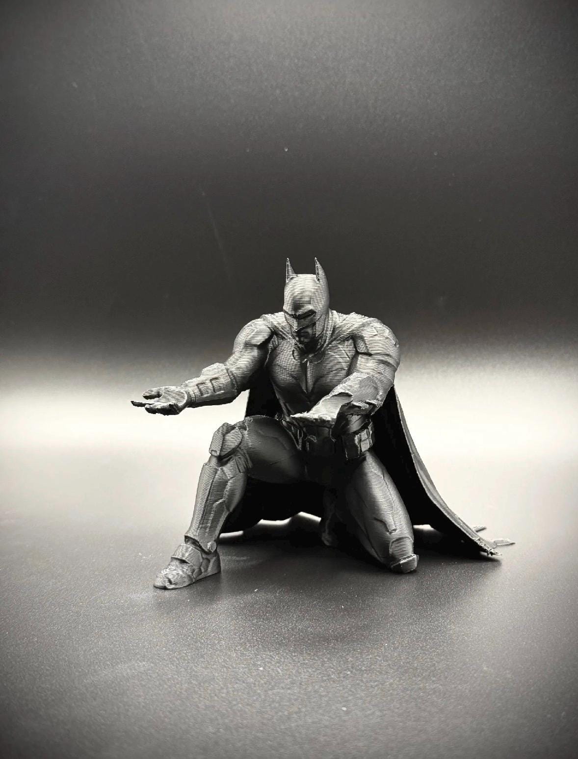 Bat Pen man holder- in style of comic figure. Father day gift.
