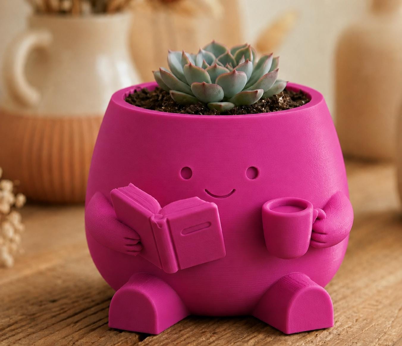 Love Plant Pot with Plant & Personalized Card – Gift for Friend, Family