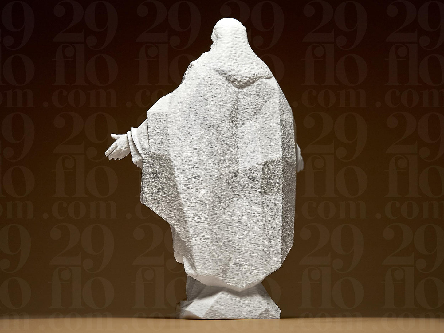 Geometric Jesus Ornament. 15cm tall.