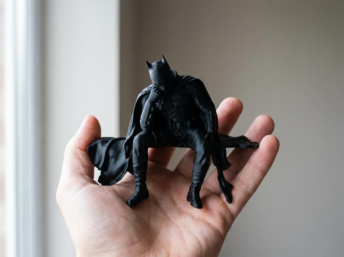 Batman style Shelf sitter, office decor