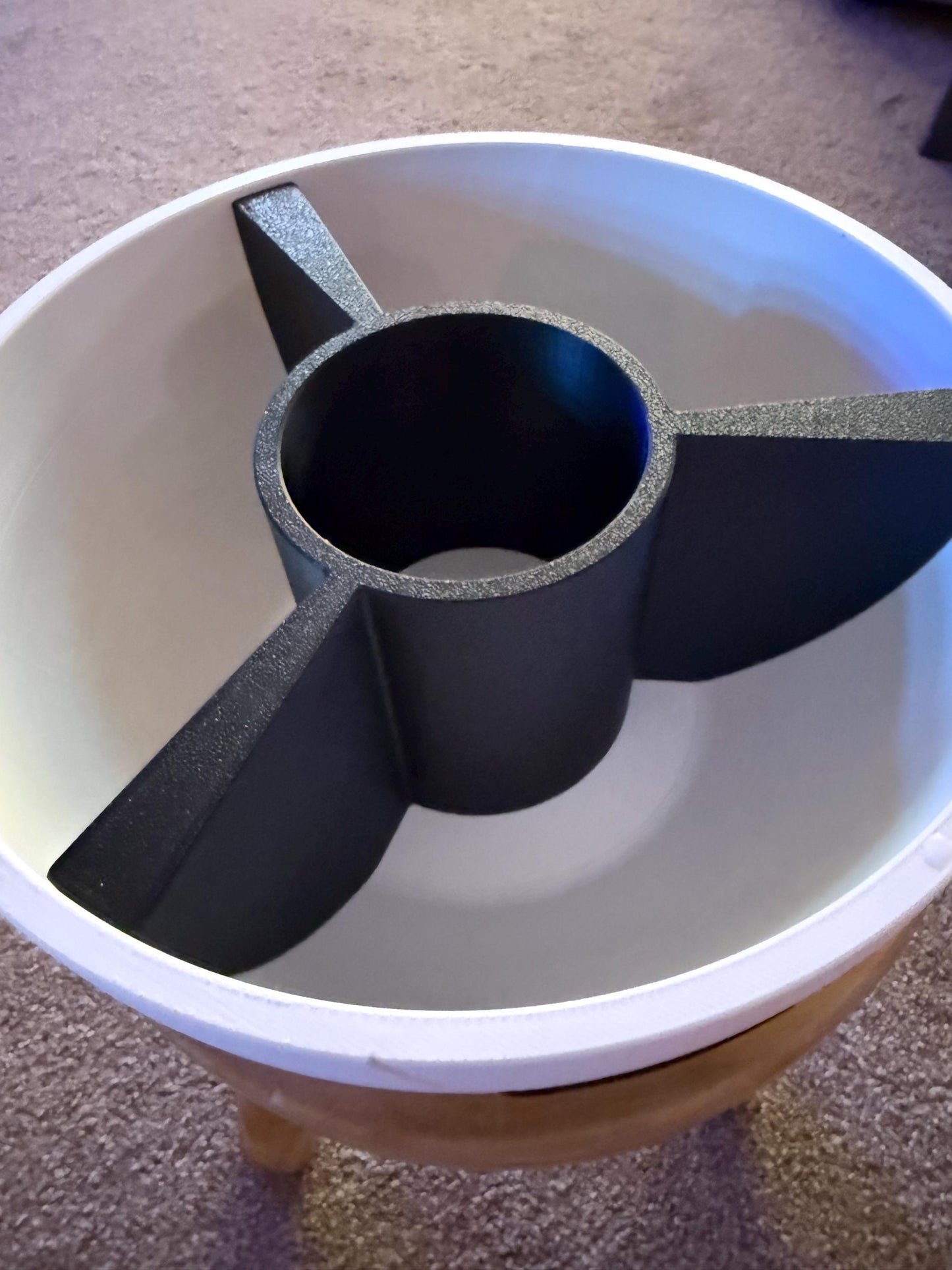 Football Snack Bowl. Divider party bowl, World Cup or birthday party.