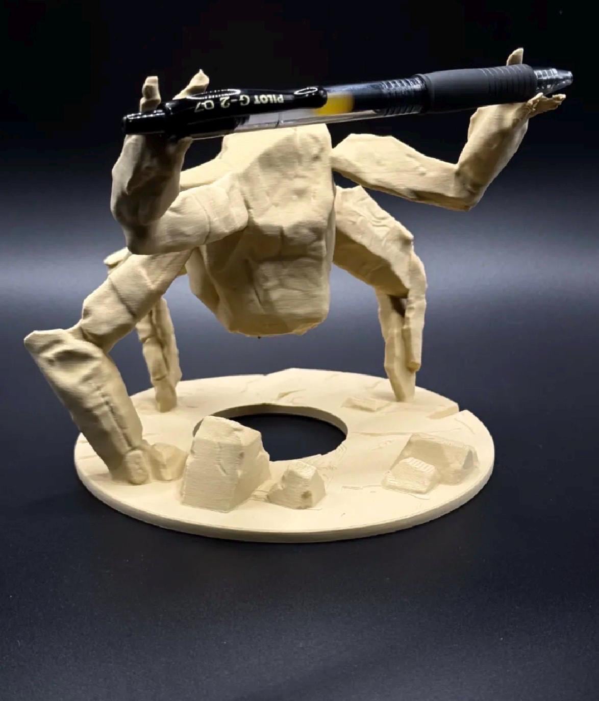Project Hail Mary - style- Rocky Pen holder- office desk tidy