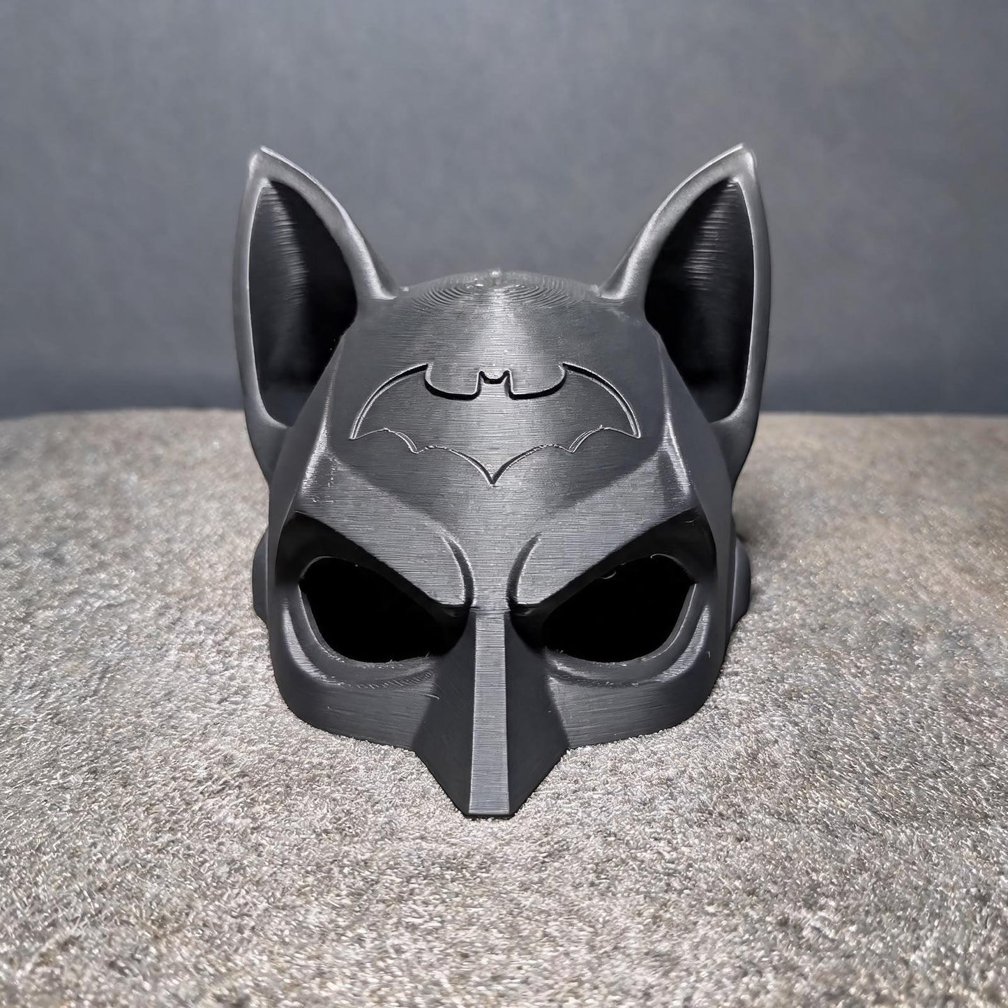 Cat hat-Fun Batman style hat for your cat. Photo op, cute cat lover gift.